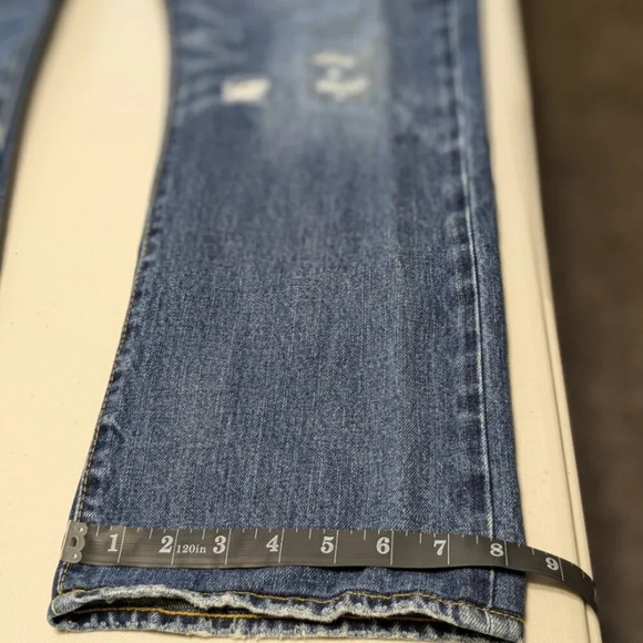 Ralph Lauren Polo Slim Varick denim jeans, 40x32 (30) button fly - Picture 9 of 16